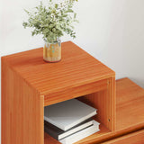 vidaXL Nachtkastje 60x34x51 cm massief grenenhout