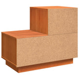 vidaXL Nachtkastje 60x34x51 cm massief grenenhout