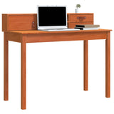 vidaXL Desk 110x50x93 cm solid pine wood