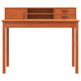 vidaXL Desk 110x50x93 cm solid pine wood