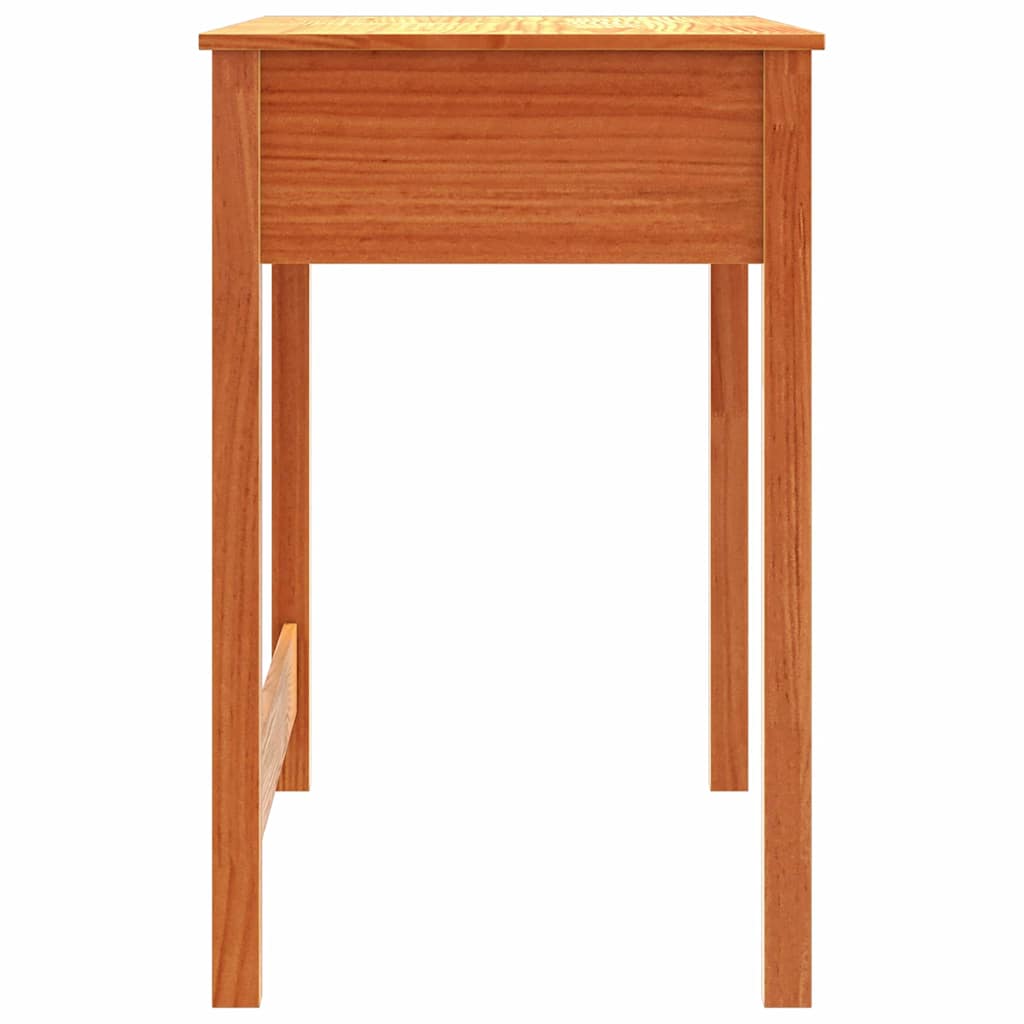 vidaXL Bureau met lades 100x50x78 cm massief grenenhout