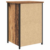 vidaXL Nightstand 40x36x60 cm engineered wood black