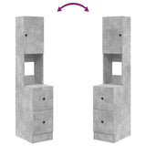 vidaXL Keuken Kast Beige 35 x 50 x 180 cm Bewerkt hout