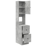 vidaXL Keuken Kast Beige 35 x 50 x 180 cm Bewerkt hout