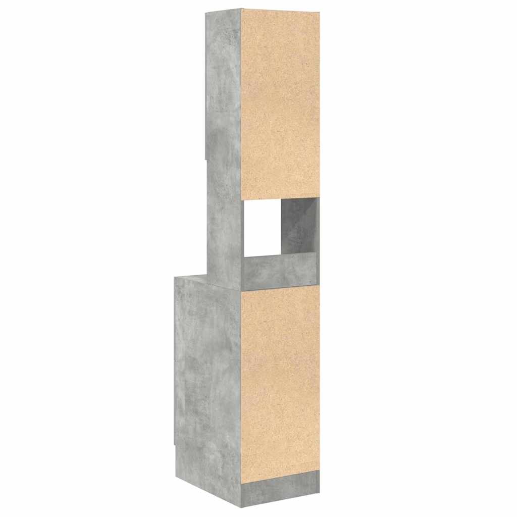 vidaXL Keuken Kast Beige 35 x 50 x 180 cm Bewerkt hout