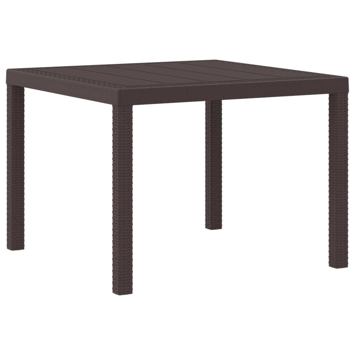 vidaXL Tuin Tafel Antraciet 250 x 100 x 73 cm poly rattan