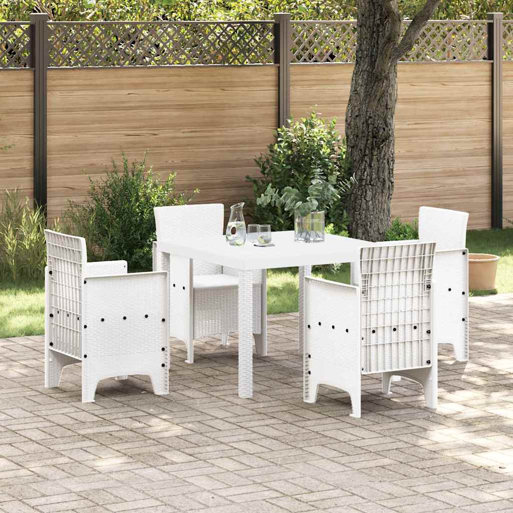 vidaXL Tuin Tafel Antraciet 250 x 100 x 73 cm poly rattan