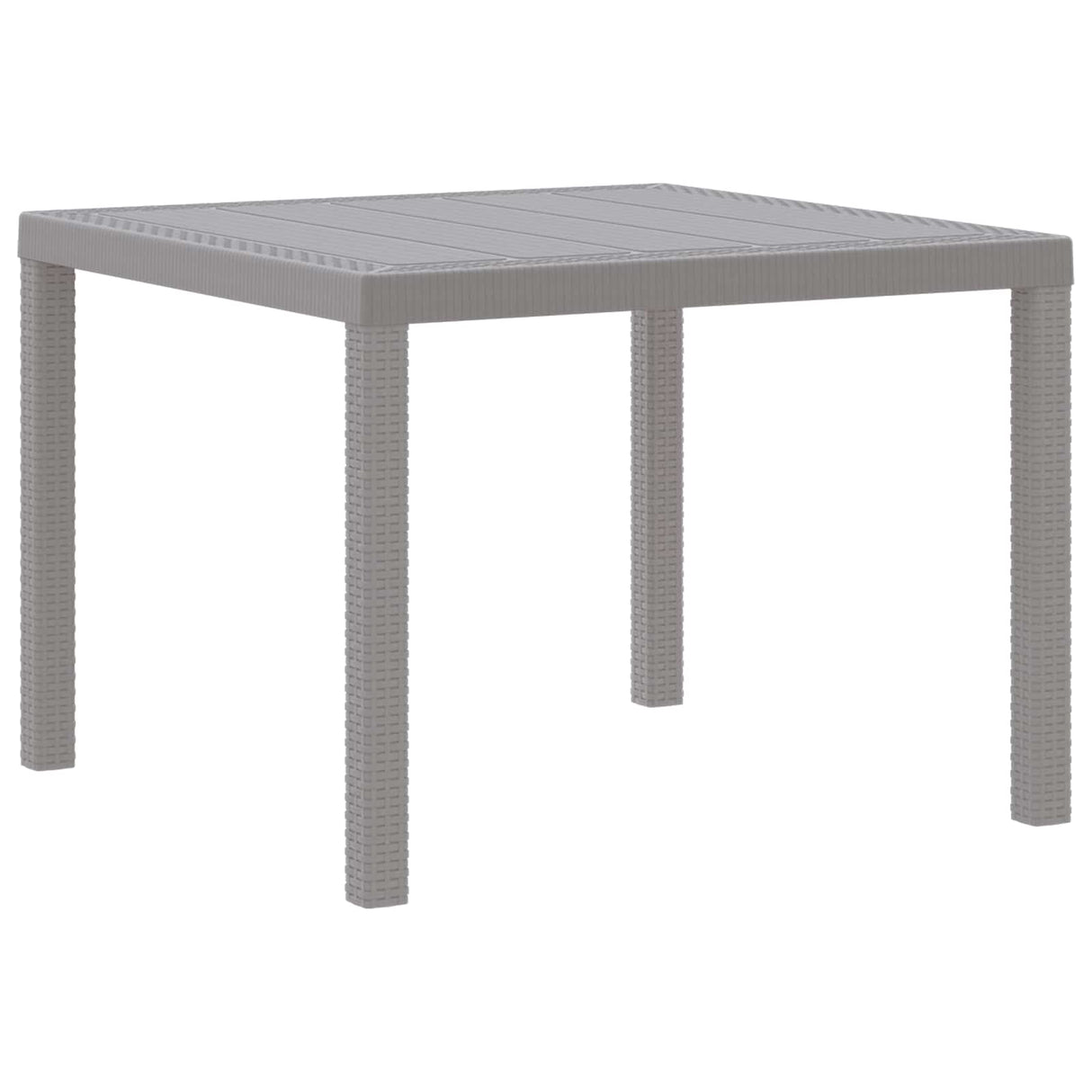 vidaXL Tuin Tafel Antraciet 250 x 100 x 73 cm poly rattan