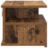 vidaXL Nachtkastje zwevend 40x31x27 cm bewerkt hout wit