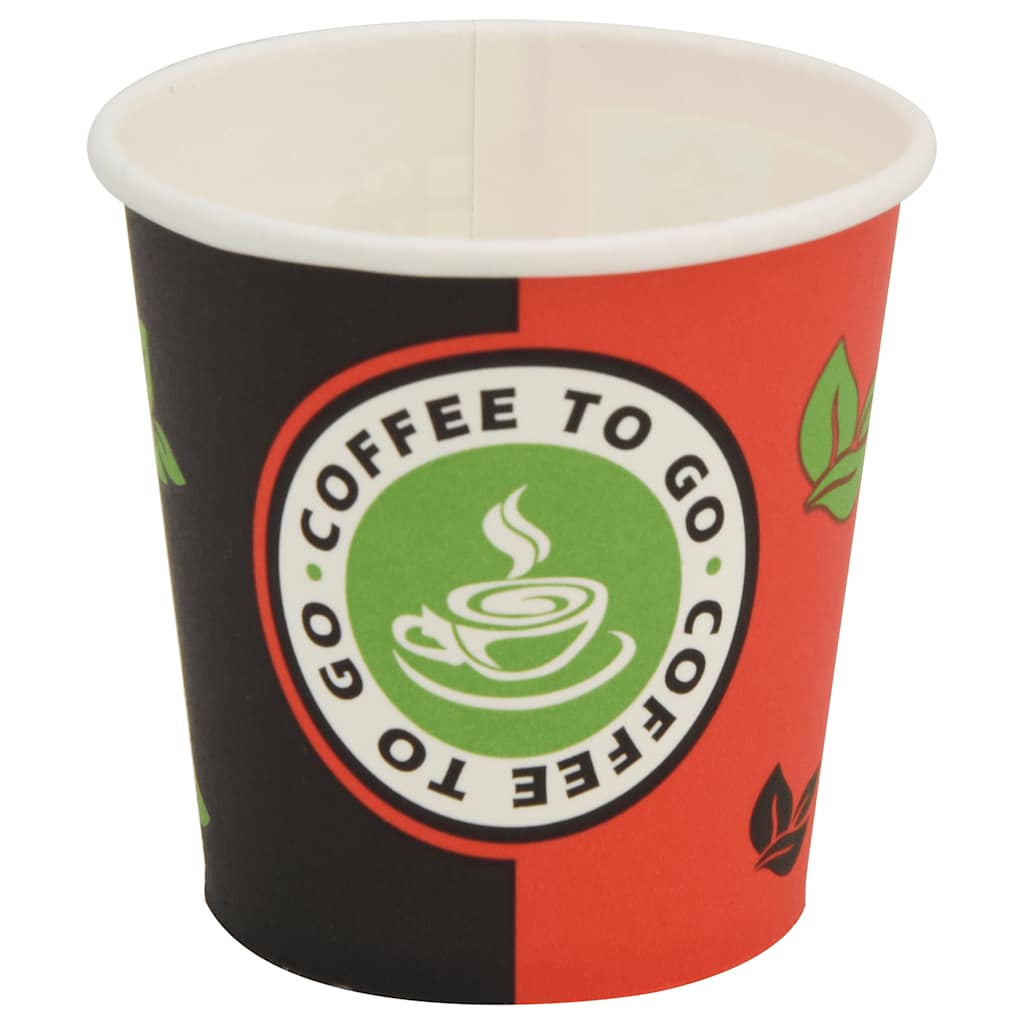vidaXL Disposable paper coffee cups 120 ml (4 oz) 1000 pcs