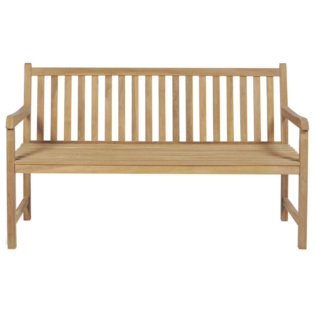 vidaXL Garden bench 150 cm teak