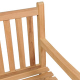 vidaXL Garden bench 150 cm teak