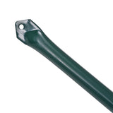 vidaXL Tuinpalen 1 m metaal groen 10 st