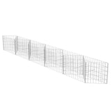 vidaXL Gabion Basket 300x30x100 cm Galvanized Steel