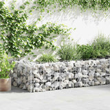 vidaXL Gabion Basket 300x30x100 cm Galvanized Steel