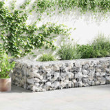 vidaXL Gabion Basket 200x30x100 cm Galvanized Steel