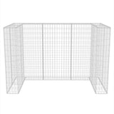 vidaXL Gabion Single Bin Enclosure 110x100x120 cm Steel
