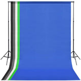 vidaXL Photo Studio Kit with 5 Backdrops & 2 Umbrellas