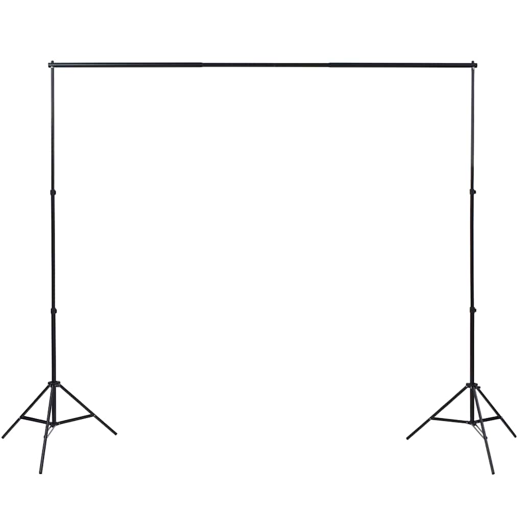 vidaXL Photo Studio Set with 5 Backdrops & 2 Softboxes