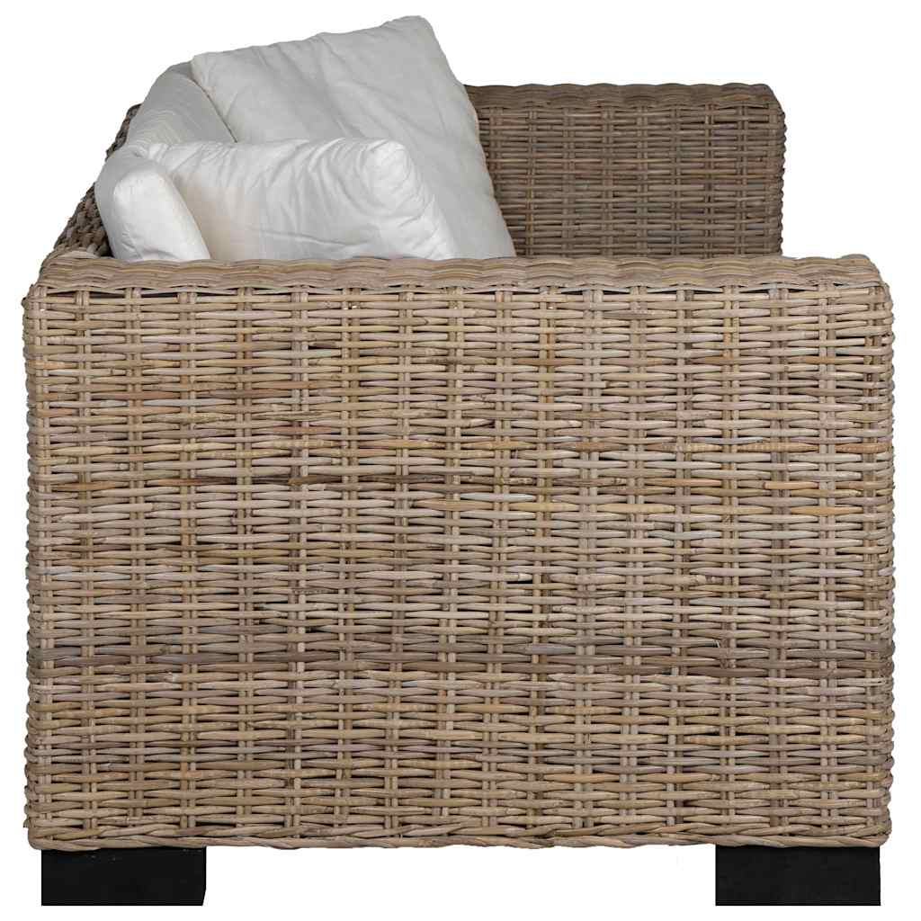 vidaXL 2-Seater Sofa Set Rattan 7-Piece