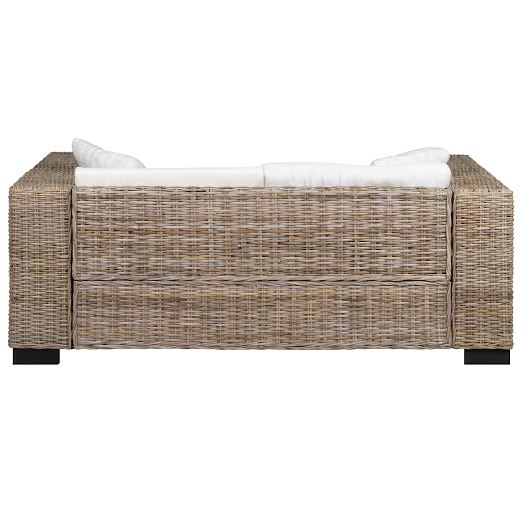 vidaXL 2-Seater Sofa Set Rattan 7-Piece