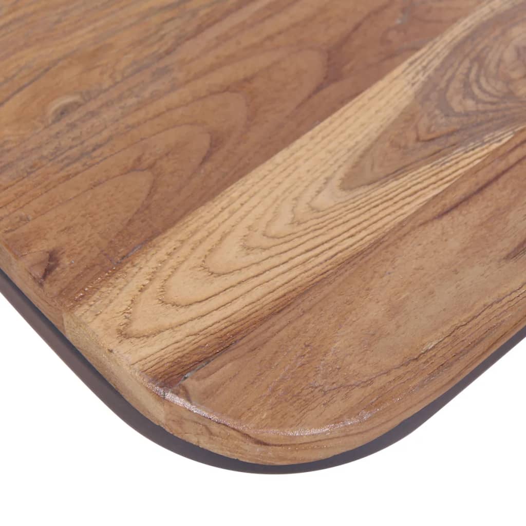 vidaXL Eetkamerstoelen 2 st massief teakhout
