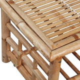 vidaXL Coffee table bamboo 90x50x45 cm