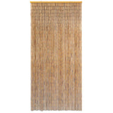 vidaXL Door Curtain 90x200 cm bamboo