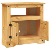 vidaXL Wandtafel Mexicaans grenenhout Corona-stijl 80x43x78 cm