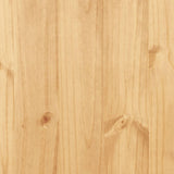 vidaXL Wandtafel Mexicaans grenenhout Corona-stijl 80x43x78 cm