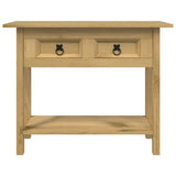 vidaXL Console Table Mexican Pine Wood Corona Style 93x34.5x73 cm