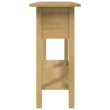 vidaXL Console Table Mexican Pine Wood Corona Style 93x34.5x73 cm