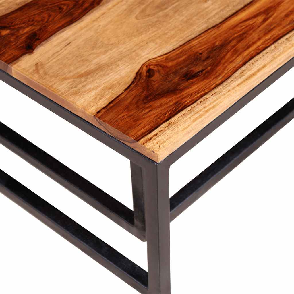 vidaXL 2-Piece Coffee Table Set Solid Acacia Wood