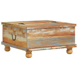 vidaXL Coffee Table 70x70x38 cm Recycled Wood