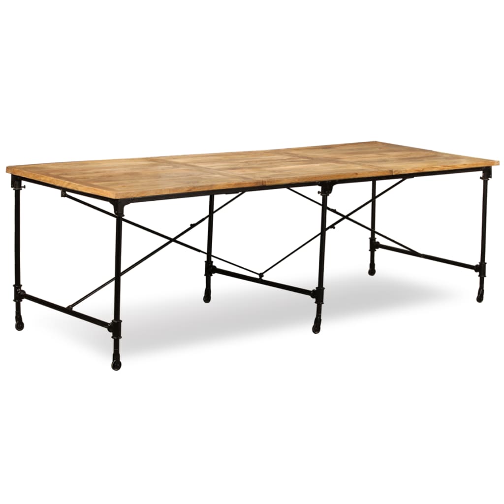 vidaXL Dining table 240 cm solid mango wood