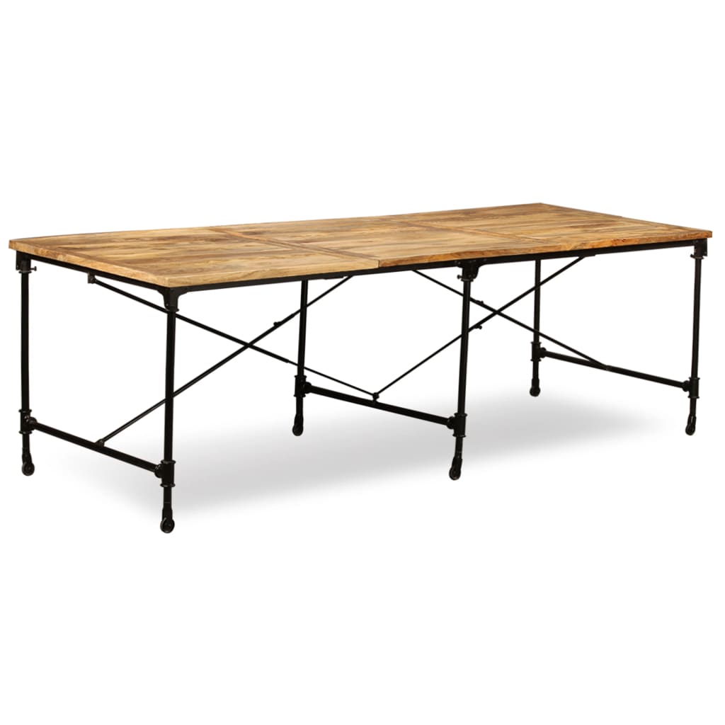 vidaXL Dining table 240 cm solid mango wood