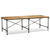 vidaXL Dining table 240 cm solid mango wood