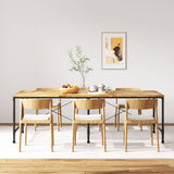 vidaXL Dining table 240 cm solid mango wood