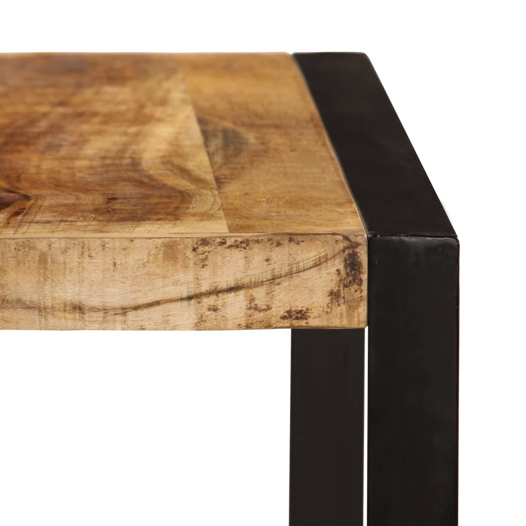 vidaXL Dining Table 180 cm Solid Rough Mango Wood