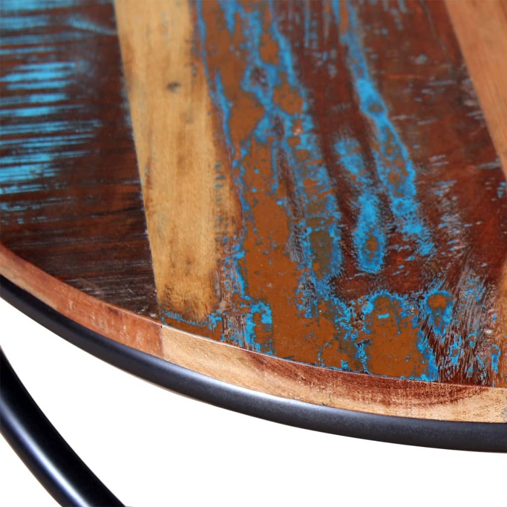 vidaXL Coffee table 60x60x40 cm solid reclaimed wood