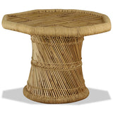 vidaXL Salontafel achthoekig 60x60x45 cm bamboe