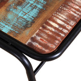 vidaXL Eetkamerstoelen 2 st massief gerecycled hout