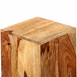 vidaXL Plantenstandaards 2 st massief mangohout