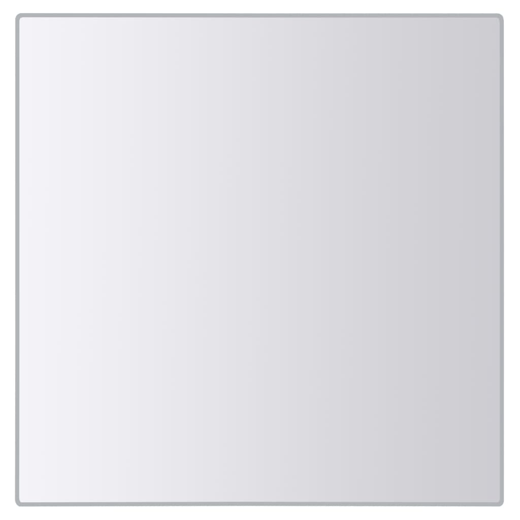 vidaXL 24 Pcs Square Glass Mirror Tiles