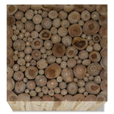 vidaXL Coffee table 50x50x35 cm solid teak wood