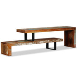 vidaXL TV Cabinet Solid Reclaimed Wood