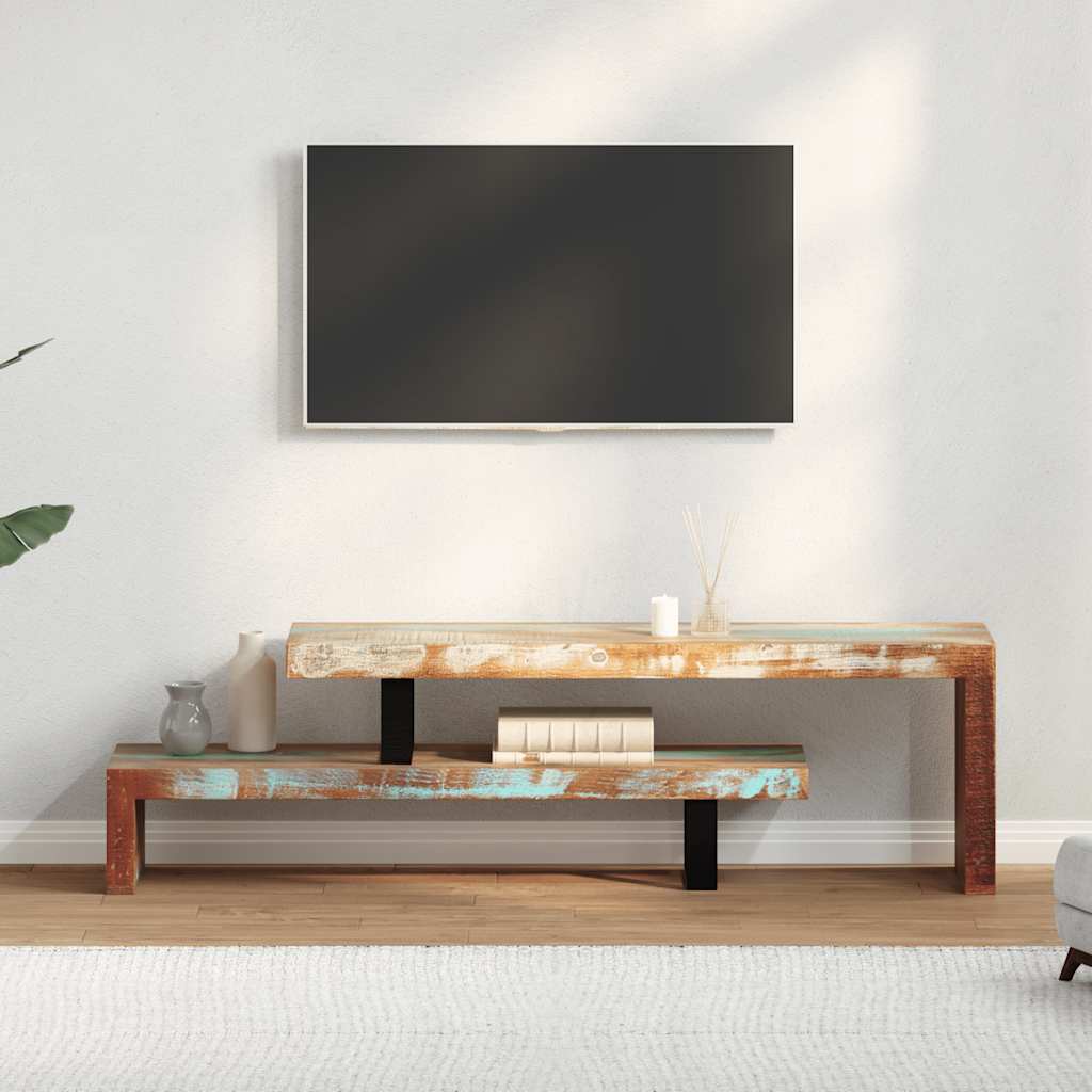 vidaXL TV Cabinet Solid Reclaimed Wood