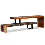 vidaXL TV Cabinet Solid Reclaimed Wood