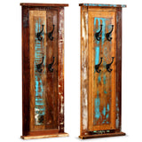 vidaXL Coat Racks 2 pcs 38x100 cm solid reclaimed wood