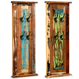 vidaXL Coat Racks 2 pcs 38x100 cm solid reclaimed wood